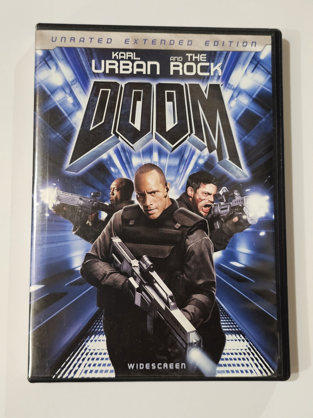Doom DVD Unrated Extended Edition Widescreen The Rock Karl Urban SciFi Movie